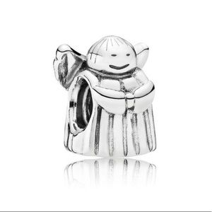 Angel silver pandora charm